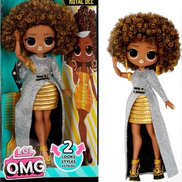 LOL Surprise OMG Royal Bee Fashion Doll with Multiple Surprises - Picture 1 of 10